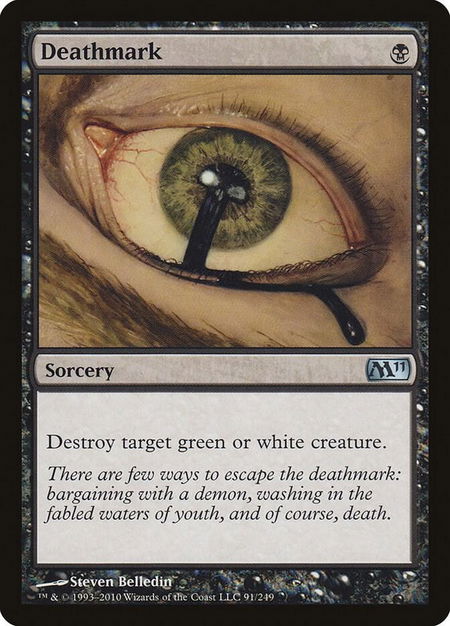 Deathmark - Magic 2011 (M11) Magic: The Gathering trading card