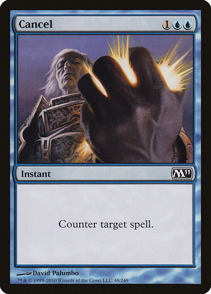 Cancel trading card from Magic 2011 (M11) Cancel - Magic 2011 (M11) Magic: The Gathering trading card