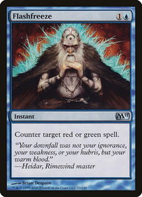 Flashfreeze - Magic 2011 (M11) (M11) #53 - Uncommon Magic: The Gathering Trading Card