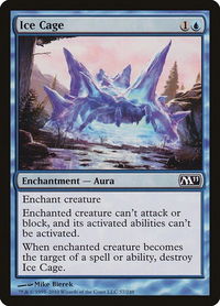Ice Cage - Magic 2011 (M11) (M11) #57 - Common Magic: The Gathering Trading Card