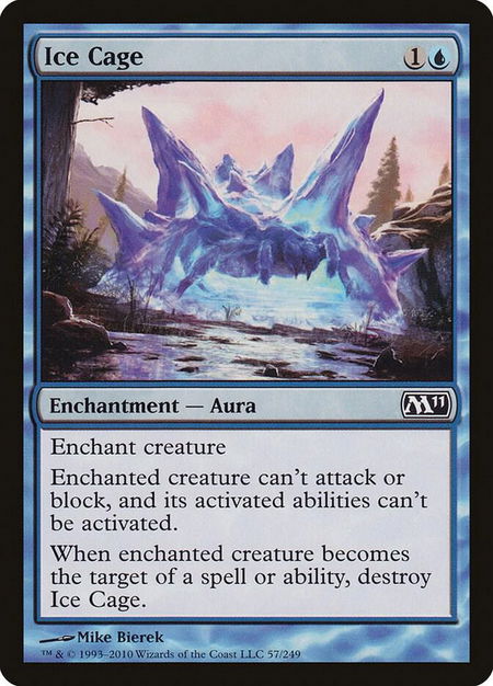 Ice Cage - Magic 2011 (M11) Magic: The Gathering trading card