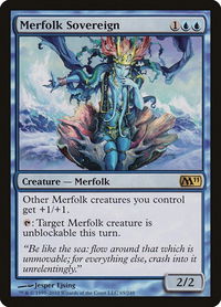 Merfolk Sovereign - Magic 2011 (M11) (M11) #65 - Rare Magic: The Gathering Trading Card