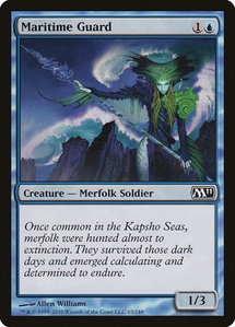 Maritime Guard - Magic 2011 (M11) (M11) #63 - Common Magic: The Gathering Trading Card