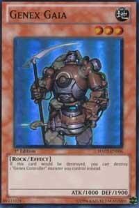 Genex Gaia - Hidden Arsenal 2 (HA02) #HA02-EN006 - Super Rare YuGiOh Trading Card