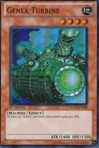 Genex Turbine - Hidden Arsenal 2 (HA02) #HA02-EN008 - Super Rare YuGiOh Trading Card