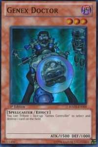 Genex Doctor trading card from Hidden Arsenal 2 Genex Doctor - Hidden Arsenal 2 YuGiOh trading card