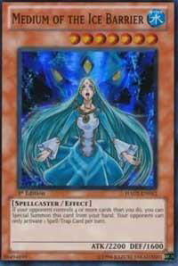 Medium of the Ice Barrier - Hidden Arsenal 2 (HA02) #HA02-EN012 - Super Rare YuGiOh Trading Card