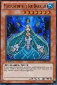 Medium of the Ice Barrier - Hidden Arsenal 2 YuGiOh trading card