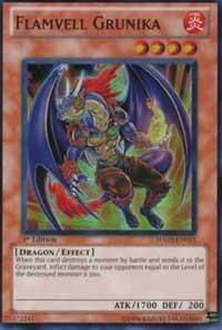 Flamvell Grunika - Hidden Arsenal 2 (HA02) #HA02-EN015 - Super Rare YuGiOh Trading Card