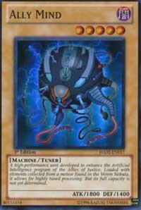 Ally Mind - Hidden Arsenal 2 (HA02) #HA02-EN017 - Super Rare YuGiOh Trading Card
