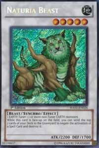 Naturia Beast - Hidden Arsenal 2 (HA02) #HA02-EN026 - Secret Rare YuGiOh Trading Card