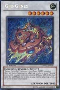 Geo Genex - Hidden Arsenal 2 (HA02) #HA02-EN029 - Secret Rare YuGiOh Trading Card