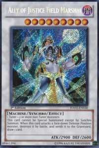 Ally of Justice Field Marshal - Hidden Arsenal 2 YuGiOh trading card