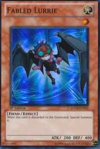 Fabled Lurrie trading card from Hidden Arsenal 2 Fabled Lurrie - Hidden Arsenal 2 YuGiOh trading card