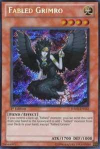Fabled Grimro trading card from Hidden Arsenal 2 Fabled Grimro - Hidden Arsenal 2 YuGiOh trading card