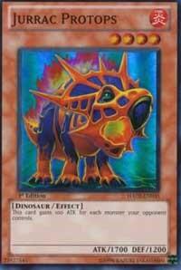 Jurrac Protops - Hidden Arsenal 2 (HA02) #HA02-EN035 - Super Rare YuGiOh Trading Card