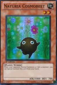 Naturia Cosmobeet trading card from Hidden Arsenal 2 Naturia Cosmobeet - Hidden Arsenal 2 YuGiOh trading card