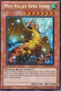 Mist Valley Apex Avian - Hidden Arsenal 2 (HA02) #HA02-EN049 - Secret Rare YuGiOh Trading Card