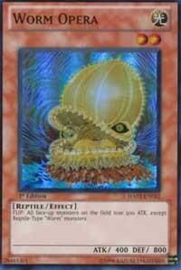 Worm Opera - Hidden Arsenal 2 (HA02) #HA02-EN052 - Super Rare YuGiOh Trading Card