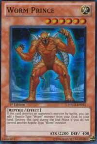 Worm Prince - Hidden Arsenal 2 (HA02) #HA02-EN053 - Super Rare YuGiOh Trading Card