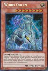 Worm Queen - Hidden Arsenal 2 (HA02) #HA02-EN054 - Secret Rare YuGiOh Trading Card