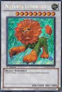 Naturia Leodrake trading card from Hidden Arsenal 2 Naturia Leodrake - Hidden Arsenal 2 YuGiOh trading card