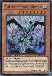 Malefic Stardust Dragon - Shonen Jump Magazine Promos (SJMP) #JUMP-EN043 - Ultra Rare YuGiOh Trading Card