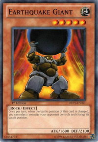 Earthquake Giant - Duelist Revolution (DREV) #DREV-EN001 - Common / Short Print YuGiOh Trading Card