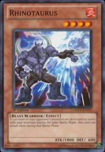 Rhinotaurus - Duelist Revolution (DREV) #DREV-EN017 - Common / Short Print YuGiOh Trading Card
