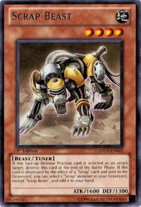 Scrap Beast - Duelist Revolution (DREV) #DREV-EN021 - Rare YuGiOh Trading Card