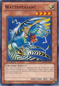 Wattpheasant - Duelist Revolution (DREV) #DREV-EN026 - Common / Short Print YuGiOh Trading Card