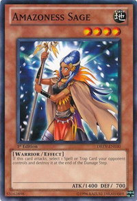 Amazoness Sage - Duelist Revolution (DREV) #DREV-EN030 - Common / Short Print YuGiOh Trading Card