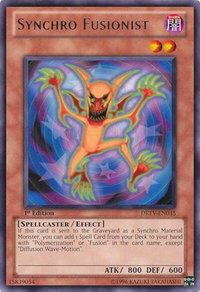 Synchro Fusionist - Duelist Revolution (DREV) #DREV-EN035 - Rare YuGiOh Trading Card