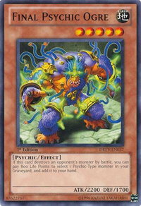 Final Psychic Ogre - Duelist Revolution (DREV) #DREV-EN037 - Common / Short Print YuGiOh Trading Card