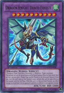 Dragon Knight Draco-Equiste - Duelist Revolution (DREV) #DREV-EN038 - Ultra Rare YuGiOh Trading Card