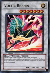Voltic Bicorn - Duelist Revolution (DREV) #DREV-EN041 - Ultra Rare YuGiOh Trading Card