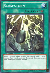 Scrapstorm - Duelist Revolution (DREV) #DREV-EN048 - Super Rare YuGiOh Trading Card