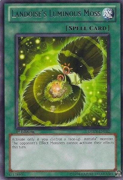 Landoise's Luminous Moss trading card from Duelist Revolution Landoise's Luminous Moss - Duelist Revolution YuGiOh trading card