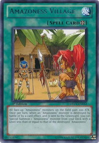 Amazoness Village - Duelist Revolution (DREV) #DREV-EN053 - Rare YuGiOh Trading Card