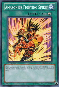 Amazoness Fighting Spirit - Duelist Revolution (DREV) #DREV-EN054 - Common / Short Print YuGiOh Trading Card