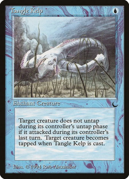 Tangle Kelp - The Dark Magic: The Gathering trading card