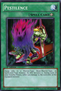 Pestilence - Duelist Revolution (DREV) #DREV-EN058 - Common / Short Print YuGiOh Trading Card