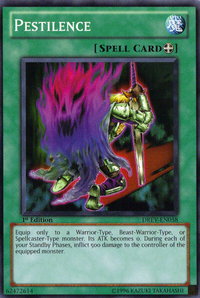 Pestilence - Duelist Revolution (DREV) #DREV-EN058 - Common / Short Print YuGiOh Trading Card