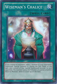 Wiseman's Chalice - Duelist Revolution (DREV) #DREV-EN060 - Super Rare YuGiOh Trading Card