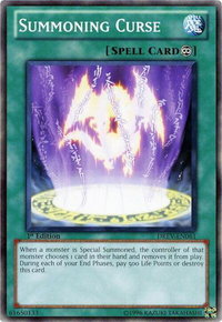 Summoning Curse - Duelist Revolution (DREV) #DREV-EN061 - Common / Short Print YuGiOh Trading Card