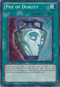 Pot of Duality - Duelist Revolution (DREV) #DREV-EN062 - Secret Rare YuGiOh Trading Card