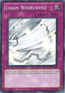 Chain Whirlwind - Duelist Revolution (DREV) #DREV-EN069 - Common / Short Print YuGiOh Trading Card