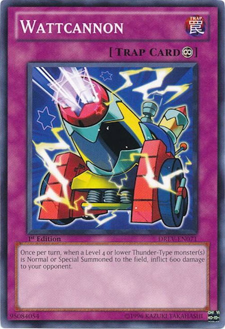 Wattcannon - Duelist Revolution YuGiOh trading card