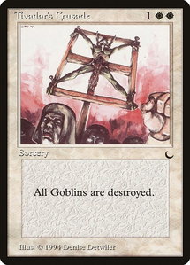 Tivadar's Crusade - The Dark (DRK) #18 - Uncommon Magic: The Gathering Trading Card
