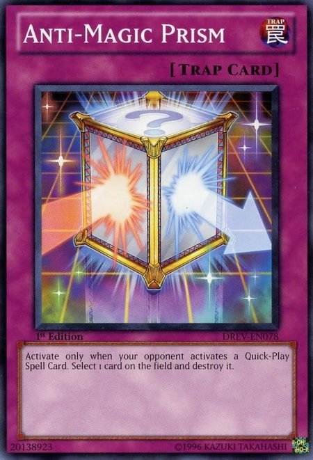 Anti-Magic Prism - Duelist Revolution YuGiOh trading card